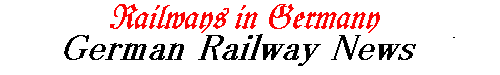German Railway News